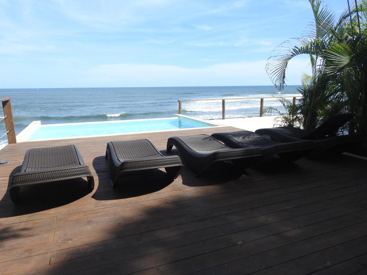 Hotel Laola Surf Camp El Sunzal à La Libertad Extérieur photo